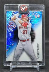 Mike Trout [Encased Blue] #1 Baseball Cards 2022 Topps Pristine Prices