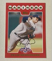 Felix Hernandez #36 Baseball Cards 2008 Topps Opening Day Prices