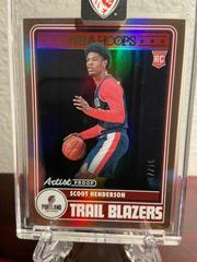 Scoot Henderson [Artist Proof Gold] #297 Basketball Cards 2023 Panini Hoops Prices