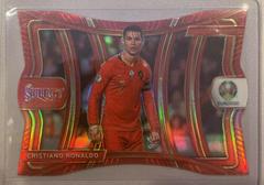Cristiano Ronaldo [Red Die Cut Prizm] Soccer Cards 2020 Panini Select UEFA Euro Prices