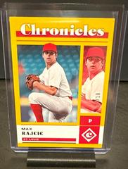 Max Rajcic [Gold] #29 Baseball Cards 2023 Panini Chronicles Prices