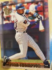 Ryan Thompson #13 Baseball Cards 1995 Topps Embossed Prices