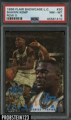 Shawn Kemp [Row 0] Basketball Cards 1996 Flair Showcase Legacy Collection Prices