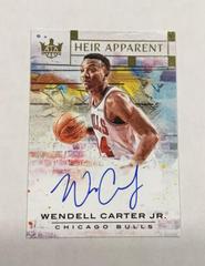Wendell Carter Jr. #WCJ Basketball Cards 2018 Panini Court Kings Heir Apparent Autographs Prices