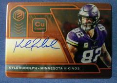 Kyle Rudolph [Copper] #SS-KR Football Cards 2020 Panini Elements Steel Signatures Prices