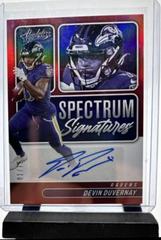 Devin Duvernay [Red] #SPEC-DD Football Cards 2022 Panini Absolute Spectrum Signatures Prices
