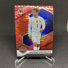 Antoine Griezmann [Red Pulsar] Soccer Cards 2021 Panini Mosaic Road to FIFA World Cup Prices