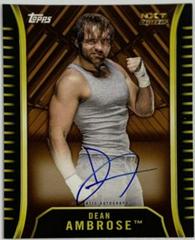 Dean Ambrose [Bronze] #A-DA Wrestling Cards 2018 Topps WWE NXT Autographs Prices