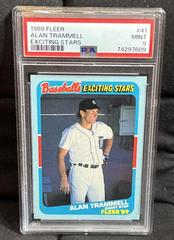 Alan Trammell #41 Baseball Cards 1989 Fleer Exciting Stars Prices