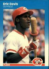 Eric Davis Baseball Cards 1987 Fleer Prices
