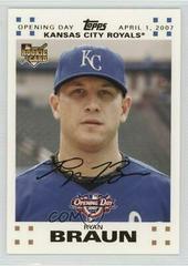 Ryan Braun [Gold] #169 Baseball Cards 2007 Topps Opening Day Prices