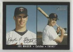 Joe Mauer [Facsimile Signature] #169 Baseball Cards 2003 Bowman Heritage Prices