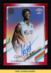 Kok Yat [Red Refractor] #CA-KY2 Basketball Cards 2021 Topps Chrome OTE Overtime Elite Autographs Prices