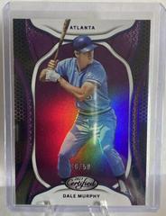 Dale Murphy [Mirror Purple] Baseball Cards 2023 Panini Chronicles Certified Prices