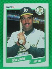 Stan Javier #12 Baseball Cards 1990 Fleer Prices