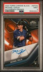 Michael Toglia [Orange] #CBA-MTOG Baseball Cards 2023 Topps Chrome Black Autographs Prices