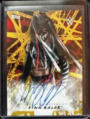 Finn Balor [Gold] Wrestling Cards 2018 Topps WWE Road To Wrestlemania Autographs Prices