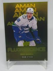 Nils Aman [Gold] #F-12 Hockey Cards 2022 Upper Deck Fluorescence Prices