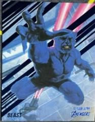 Beast [Blue Foil] #4 Marvel 2022 Ultra Avengers Prices