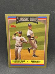 Derek Jeter, Robinson Cano [Gold] #UH321 Baseball Cards 2006 Topps Updates & Highlights Prices