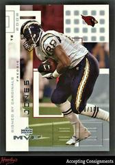 Freddie Jones [Silver] #7 Football Cards 2002 Upper Deck MVP Prices