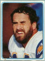Dan Fouts #134 Football Cards 1983 Topps Stickers Prices