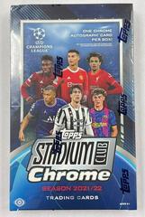Hobby Box Soccer Cards 2021 Stadium Club Chrome UEFA Champions League Prices