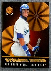 Ken Griffey Jr #CS2 Baseball Cards 1995 Sportflix UC3 Cyclone Squad Prices