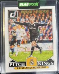 Cristiano Ronaldo [Gold Press Proof] Soccer Cards 2015 Panini Donruss Pitch Kings Prices