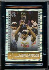 2019 NBA Finals MVP/Kawhi Leonard Basketball Cards 2019 Panini Stickers Prices