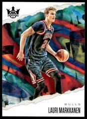 Lauri Markkanen [Sapphire] #7 Basketball Cards 2019 Panini Court Kings Prices