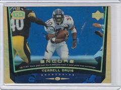 Terrell Davis [Gold F, X] #63 Football Cards 1998 Upper Deck Encore Prices