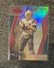 Tom Brady [Mirror Red] Football Cards 2017 Panini Certified Gold Team Prices