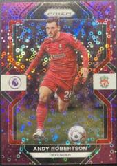 Andy Robertson [Breakaway Purple] Soccer Cards 2022 Panini Prizm Premier League Prices
