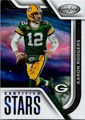 Aaron Rodgers #CS-7 Football Cards 2022 Panini Certified Stars Prices