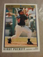 Kirby Puckett #102 Baseball Cards 1992 O Pee Chee Premier Prices