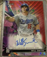 Will Smith [Red Wave Refractor] #FA-WS Baseball Cards 2021 Topps Finest Autographs Prices