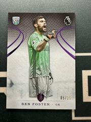 Ben Foster [Purple] #38 Soccer Cards 2016 Topps Premier Gold Prices