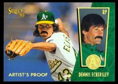 Dennis Eckersley Baseball Cards 1995 Select Prices