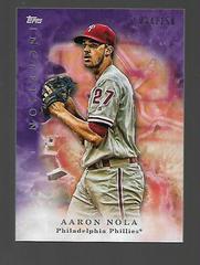 Aaron Nola [Purple] #90 Baseball Cards 2017 Topps Inception Prices