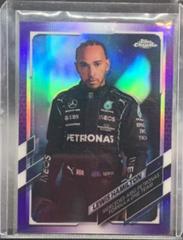 Lewis Hamilton [Purple] #1 Racing Cards 2021 Topps Chrome Formula 1 Prices