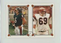 Kevin Butler, Tim Krumrie Football Cards 1987 Topps Stickers Prices