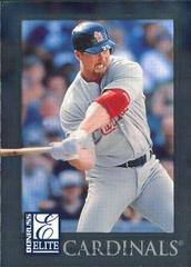 Mark McGwire #13 Baseball Cards 1998 Donruss Elite Prices