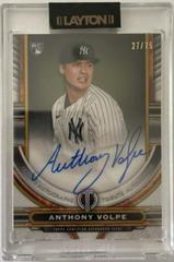 Anthony Volpe [Gold] #TA-AV Baseball Cards 2023 Topps Tribute Autographs Prices