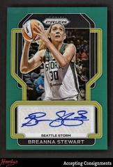 Breanna Stewart [Green] #SG-BST Basketball Cards 2022 Panini Prizm WNBA Signatures Prices