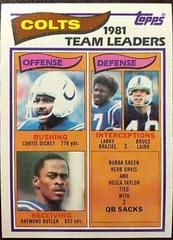 Baltimore Colts [Team Leaders] Football Cards 1982 Topps Prices