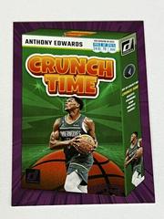 Anthony Edwards [Press Proof] #4 Basketball Cards 2023 Panini Donruss Crunch Time Prices