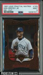 Ken Griffey Jr. [Die Cut] #193 Baseball Cards 1997 Leaf Fractal Matrix Prices