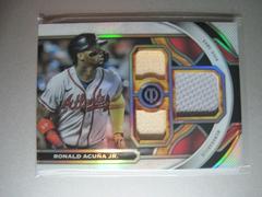 Ronald Acuna Jr. #TR-RA Baseball Cards 2023 Topps Tribute Triple Relics Prices