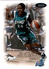 Niesa Johnson #24 Basketball Cards 2000 Skybox Dominion WNBA Prices